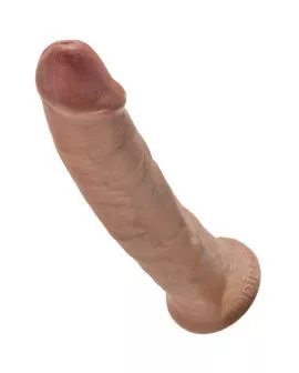 KING COCK - REALISTISCHER PENIS 21.7 CM KARAMELL