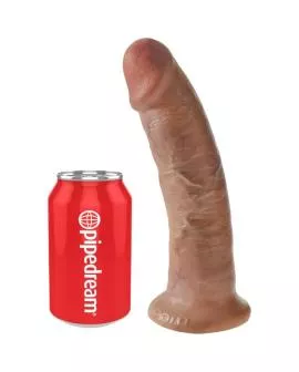 KING COCK - REALISTISCHER PENIS 21.7 CM KARAMELL