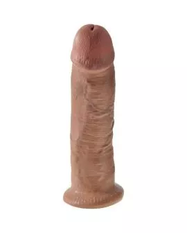 KING COCK - REALISTISCHER PENIS 24 CM KARAMELL