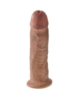 KING COCK - REALISTISCHER PENIS 24 CM KARAMELL