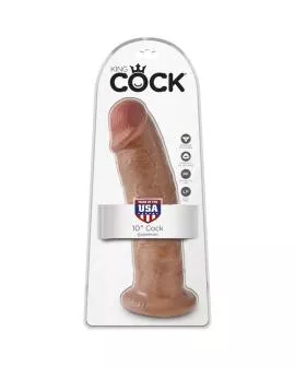 KING COCK - REALISTISCHER PENIS 24 CM KARAMELL
