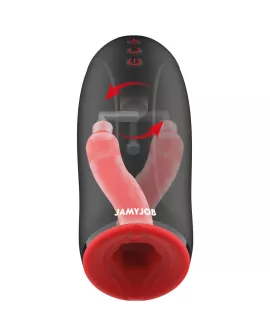 JAMYJOB Swing-R Vibrations-Masturbator mit Heizeffekt