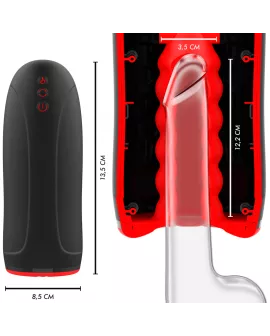 JAMYJOB Swing-R Vibrations-Masturbator mit Heizeffekt