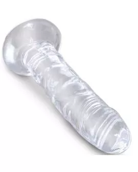 King Cock Clear - Realistischer Penis 15,5 cm Transparent