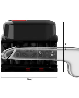 JAMYJOB Vortex - Stoß- und 360° Drehbarer Turbo-Masturbator
