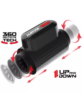 JAMYJOB Vortex - Stoß- und 360° Drehbarer Turbo-Masturbator