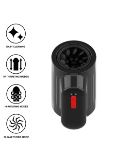 JAMYJOB Vortex - Stoß- und 360° Drehbarer Turbo-Masturbator