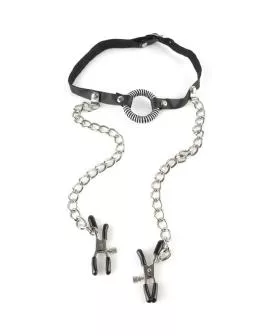 Fetish Fantasy Series - Gag mit Nippelklemme