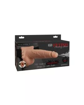 Fetish Fantasy Series - Spritzender Strap-On Penis 19 cm