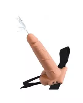 Fetish Fantasy Series - Spritzender Strap-On Penis 19 cm