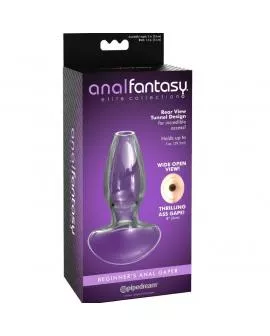 ANAL FANTASY ELITE COLLECTION - ANAL-GAPER-DILATOR FÜR ANFNGER, KRISTALLGRÖSSE S