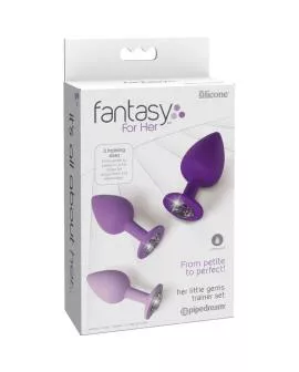 FANTASY FOR HER  - VIOLETTES ANALPLUG-SET