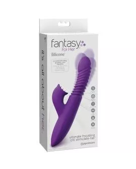 FANTASY FOR HER - KLITORIS-STIMULATOR MIT WÄRME-OSZILLATIONS- UND VIOLETT-VIBRATIONSFUNKTION