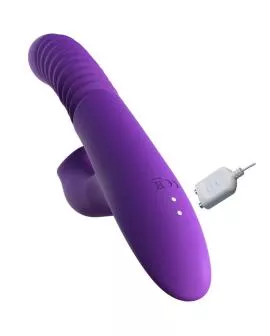 FANTASY FOR HER - KLITORIS-STIMULATOR MIT WÄRME-OSZILLATIONS- UND VIOLETT-VIBRATIONSFUNKTION