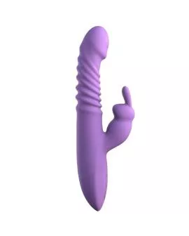 FANTASY FOR HER - KITOLITORIS-STIMULATOR KANINCHEN MIT WÄRMEFUNKTION, OSZILLATION UND VIOLETTE VIBRATION