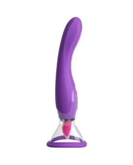 FANTASY FOR HER -  KLITORISAUGER VIOLET, DER DIE ZUNGE STIMULIERT