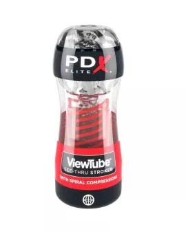 PDX Elite - Viewtube 2 Spiralkompression Transparent