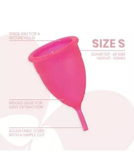 INTIMICHIC Menstruationscup - Medizinisches Silikon, Größe