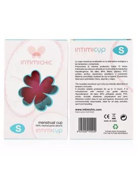 INTIMICHIC Menstruationscup - Medizinisches Silikon, Größe