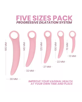 INTIMICHIC - SILICONE DILATOR 5 PCS