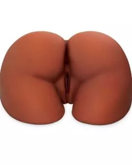 PDX PLUS - PERFECT ASS XL DOPPELTER EINGANGS-BRAUN-MASTURBATOR