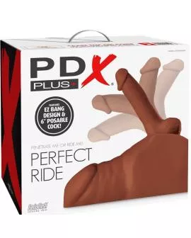PDX PLUS - PERFECT RIDE MASTURBATOR PENIS UND ANUS BRAUN