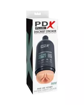PDX PLUS Masturbator - Diskretes Flaschendesign Milk Me Honey