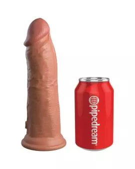 KING COCK - ELITE REALISTISCHER SILIKONDILDO 20.3 CM KARAMELL