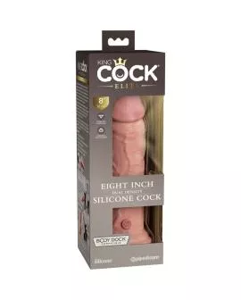 KING COCK - ELITE REALISTISCHER SILIKONDILDO 20.3 CM