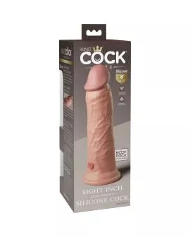 KING COCK - ELITE REALISTISCHER SILIKONDILDO 20.3 CM