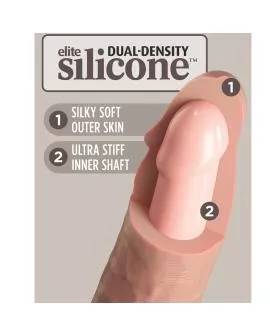 King Cock - Elite Realistischer Silikondildo 23 cm