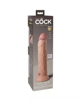 King Cock - Elite Realistischer Silikondildo 23 cm
