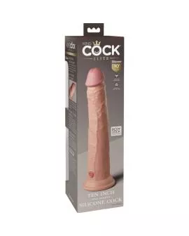 KING COCK Elite Realistischer Silikondildo - 25,4 cm