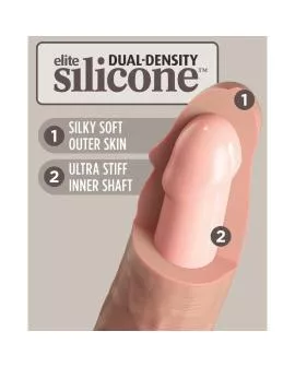 King Cock Elite Realistischer Silikondildo - 28 cm