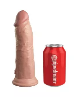 King Cock Elite Realistischer Vibrations-Dildo - Silikon 20,3 cm