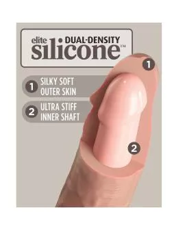 King Cock - Elite Realistischer Dildo Vibrator 23 cm