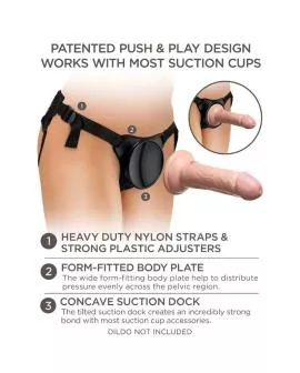 KING COCK - ELITE VERSTELLBARES GESCHIRR FÜR ANFNGER