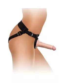 King Cock Elite - Verstellbarer Gurt-Dildo 15,2 cm Anfänger