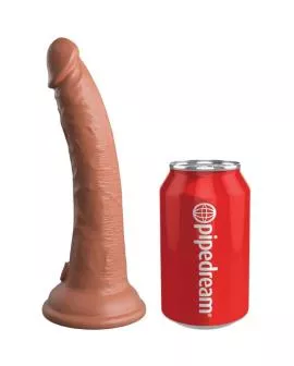 KING COCK Elite - Verstellbarer Gurt mit Dildo 17,8 cm