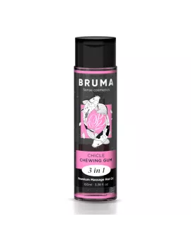 BRUMA Premium Erotik-Massageöl Wärmeeffekt - Gum 3in1 100ml