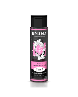 BRUMA Premium Erotik-Massageöl Wärmeeffekt - Gum 3in1 100ml