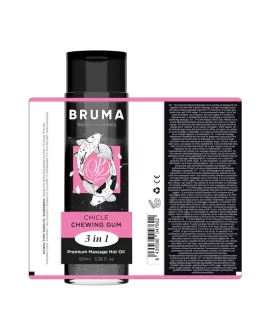 BRUMA Premium Erotik-Massageöl Wärmeeffekt - Gum 3in1 100ml