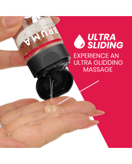 Bruma Premium-Massageöl Wärmeeffekt Erdbeere - 100 ml