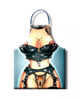 DIABLO PICANTE - Erotische Sado-Schürze für Damen