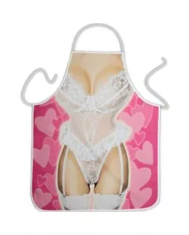 Diablo Picante Sexy Damenschürze - Erotische Kochschürze