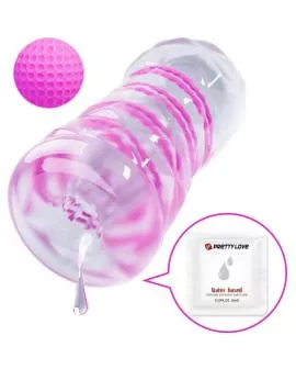 PRETTY LOVE - FANTASY MÄNNLICHER MASTURBATOR MIT INNENSPIRALE UND TRANSPARENTEN BLLEN