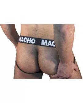 Macho MX25NN Jock Schwarz - Erotik Jockstrap