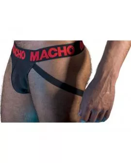 MACHO MX26X2 Jockstrap Schwarz Rot - Erotik