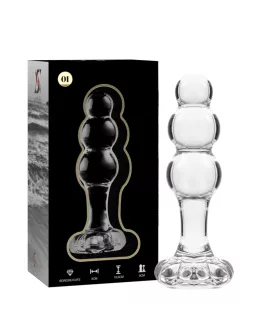 Nebula Series by Ibiza - Modell 1 Glasstecker Transparent 10,5 cm