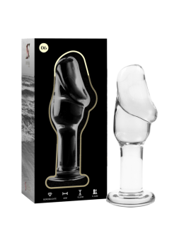 Nebula Series by Ibiza - Analplug Modell 6 Borosilikatglas 12,5 cm